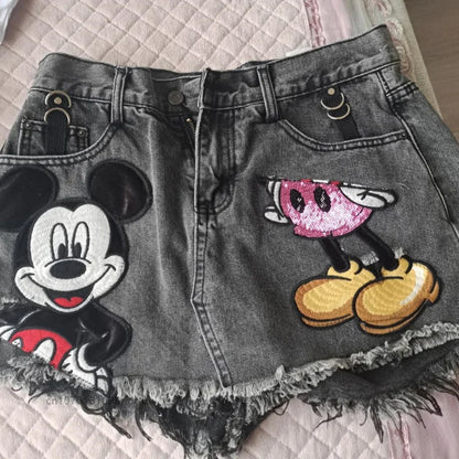 Disney Mickey Denim Shorts