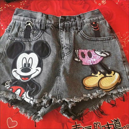 Disney Mickey Denim Shorts