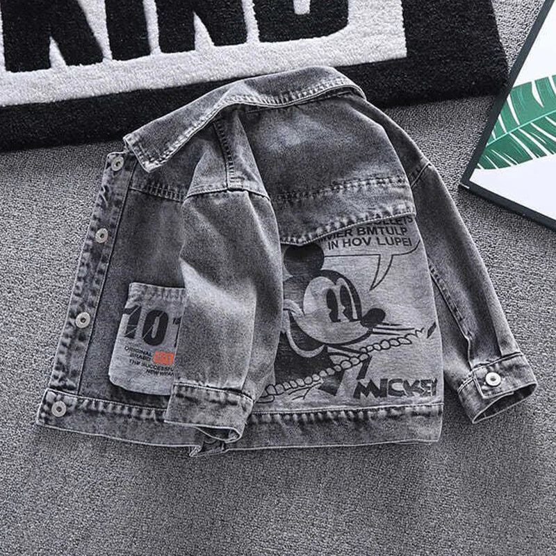 Disney Mickey Mouse Kids Denim Jacket