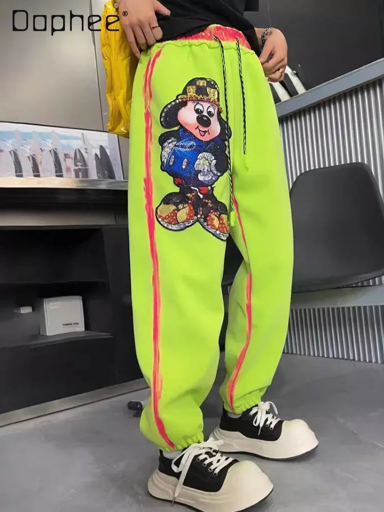 Cartoon Harem Pants