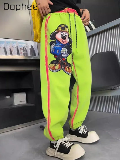 Cartoon Harem Pants