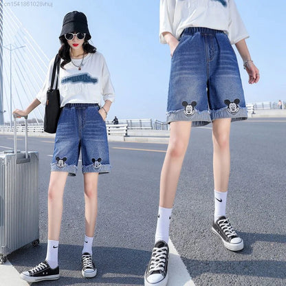 Disney Mickey Mouse Denim Shorts