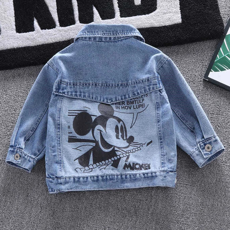 Disney Mickey Mouse Kids Denim Jacket