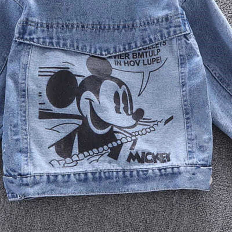 Disney Mickey Mouse Kids Denim Jacket