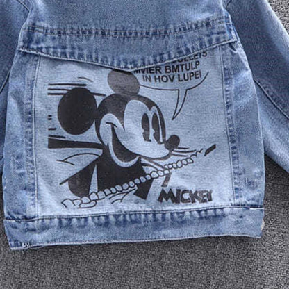 Disney Mickey Mouse Kids Denim Jacket