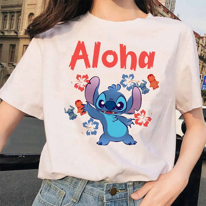Vintage Disney Stitch Cartoon T-Shirt
